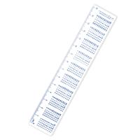 Liniaal met de Tafels