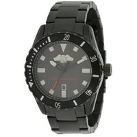 Horlogeband Armani Exchange AX1702 Staal Zwart 22mm