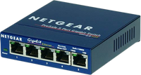 NETGEAR ProSAFE Unmanaged Switch - GS105 - Desktop - 5 Gigabit Ethernet poorten 10/100/1000 Mbps - thumbnail