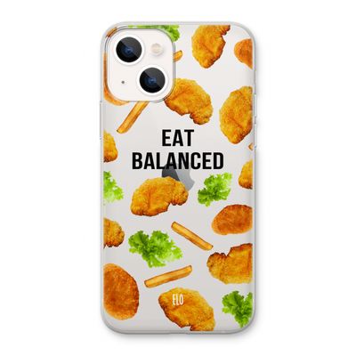 Eat Balanced: iPhone 13 Transparant Hoesje