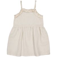 LEVV Little Meisjes jurk - Elana - Creme - thumbnail