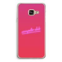 Vice Glow: Samsung A3 (2017) Transparant Hoesje
