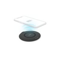 Hama Wireless Charger QI-FC15 15 W Draadloze Smartphone-oplaadpad Zwart - thumbnail