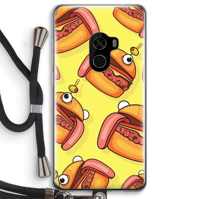 Hamburger: Xiaomi Mi Mix 2 Transparant Hoesje met koord
