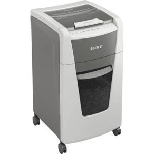 Leitz IQ Autofeed Office 300 P4 Papierversnipperaar 300 vellen Cross cut 4 x 30 mm P-4 60 l Ook geschikt voor Paperclips, Nietjes, Creditcards