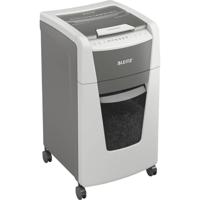 Leitz IQ Autofeed Office 300 P4 Papierversnipperaar 300 vellen Cross cut 4 x 30 mm P-4 60 l Ook geschikt voor Paperclips, Nietjes, Creditcards
