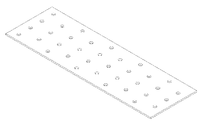 GB koppelplaat 80x250x2.0 sendzimir verzinkt | 50 stuks - GB014300050