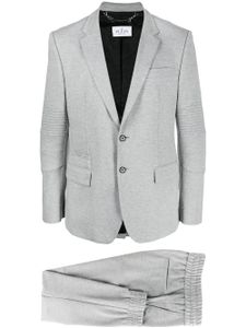 Philipp Plein costume à veste à simple boutonnage - Gris