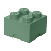 LEGO® Brick 4 Opbergbox - Zand Groen