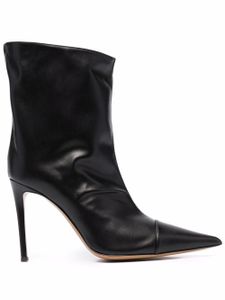 Alexandre Vauthier bottines à bout pointu - Noir