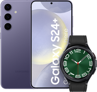 Samsung Galaxy S24 Plus 256GB Paars 5G + Galaxy Watch 6 Classic Zwart 47mm