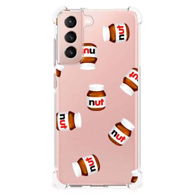Samsung Galaxy S21 FE Beschermhoes Nut Jar Samsung Galaxy S21 FE Beschermhoes Nut Jar