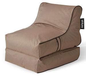 Zitzak lounger 'Hawaï' Chocolate - Bruin - Weerbestendig - Sit&Joy