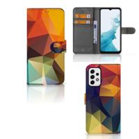 Samsung Galaxy A23 | Book Case | Polygon Color