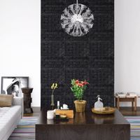 VidaXL 3d-behang zelfklevend 10 st bakstenen zwart VidaXL 3d-behang zelfklevend 10 st bakstenen zwart