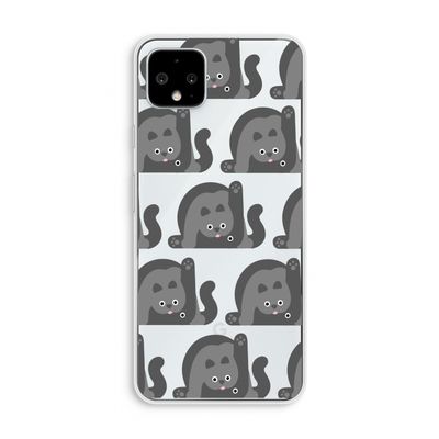 Cats: Pixel 4 XL Transparant Hoesje