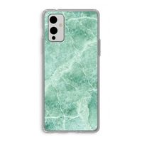 Groen marmer: OnePlus 9 Transparant Hoesje