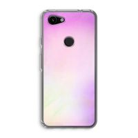 Flow mist pastel: Google Pixel 3a Transparant Hoesje