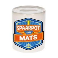 Kinder spaarpot voor Mats - thumbnail