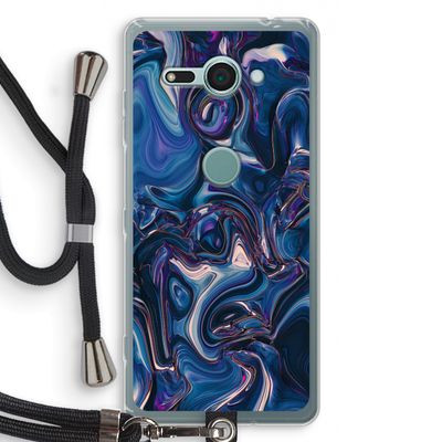 Mirrored Mirage: Sony Xperia XZ2 Compact Transparant Hoesje met koord
