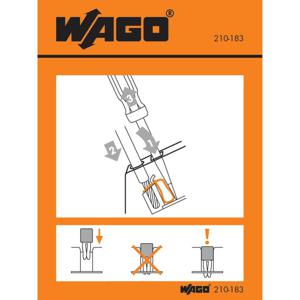 Wago 210-183 accessoire voor klemmenblokken Aansluitingsblok markers 2000 stuk(s)