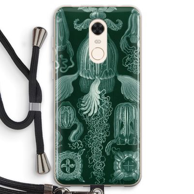 Haeckel Cubomedusae: Xiaomi Redmi 5 Transparant Hoesje met koord
