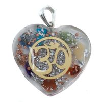 Orgonite Hanger 7 Chakras OHM (36 mm)