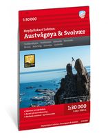 Wandelkaart Hoyfjellskart Lofoten: Austvågøya - Svolvær | Noorwegen | Calazo