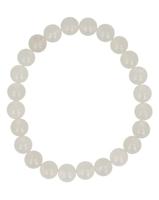 Ruben Robijn Kralenarmband jade wit 8mm Ruben Robijn Kralenarmband jade wit 8mm