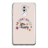 Happy days: Honor 6X Transparant Hoesje