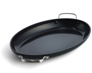 GreenPan Vispan Copenhagen - Zwart - Ovaal - 40 cm - keramische anti-aanbaklaag