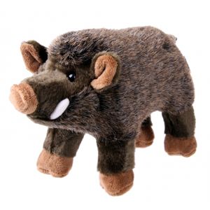 Pluche wild zwijn knuffel 25 cm