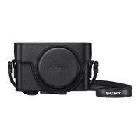 Sony LCJ-RXK tas voor RX100-serie