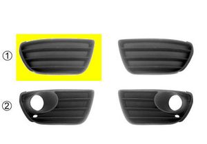 BUMPERGRILL ONDER RECHTS zonder MISTLICHTGAT 1622592