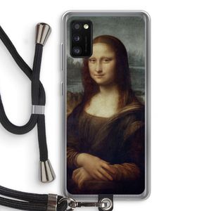Mona Lisa: Samsung Galaxy A41 Transparant Hoesje met koord