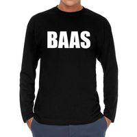 BAAS long sleeve t-shirt zwart voor heren