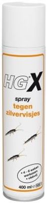 X tegen zilvervisjes