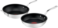 Tefal Pierre Gagnaire Koekenpan 24 cm + Wokpan 28 cm - thumbnail