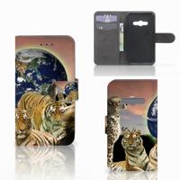Samsung Galaxy Xcover 3 | Xcover 3 VE | Telefoonhoesje | Met pasjeshouder | Roofdieren