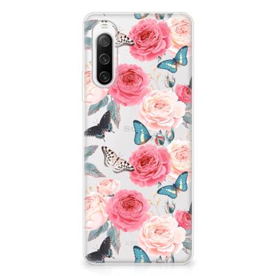 Sony Xperia 10 IV | TPU Case | Butterfly Roses Sony Xperia 10 IV | TPU Case | Butterfly Roses