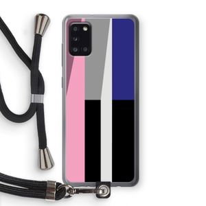 Gestalte 4: Samsung Galaxy A31 Transparant Hoesje met koord