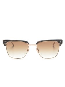 Dita Eyewear lunettes de soleil teintées à monture carrée - Marron