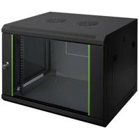 Digitus DN-19 12-U-EC-SW 19inch-wandkast (b x h x d) 600 x 638 x 450 mm 12 HE Zwart (RAL 9005) Digitus DN-19 12-U-EC-SW 19inch-wandkast (b x h x d) 600 x 638 x 450 mm 12 HE Zwart (RAL 9005)