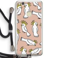 Papegaai: Huawei Ascend P10 Lite Transparant Hoesje met koord