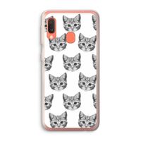 Kitten: Samsung Galaxy A20e Transparant Hoesje Kitten: Samsung Galaxy A20e Transparant Hoesje