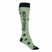 Mondoni Held op sokken kniekousen lichtgroen maat:31-34