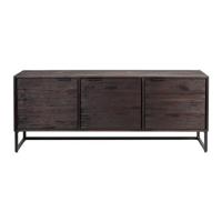 by fonQ Checkers Dressoir Laag - Teakhout