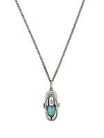 Capsule Eleven collier à pendentif Capsule Turquoise - Argent