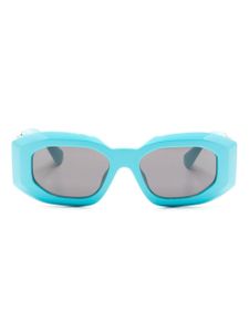 Versace Eyewear lunettes de soleil Maxi Medusa Biggie - Bleu
