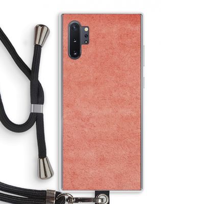 Marrakech Walls: Samsung Galaxy Note 10 Plus Transparant Hoesje met koord